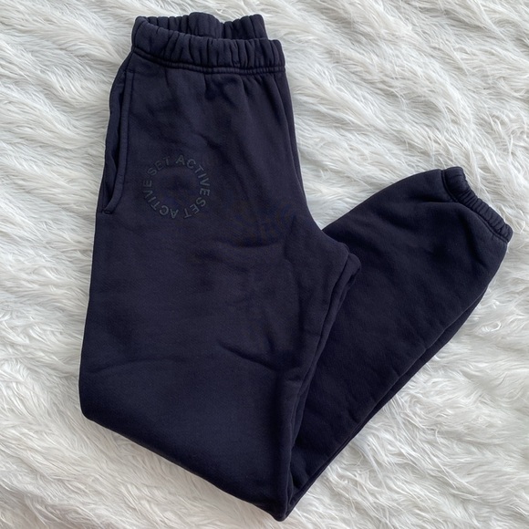 SET Active Pants - SET ACTIVE | Circle Logo Black Sweatpants
